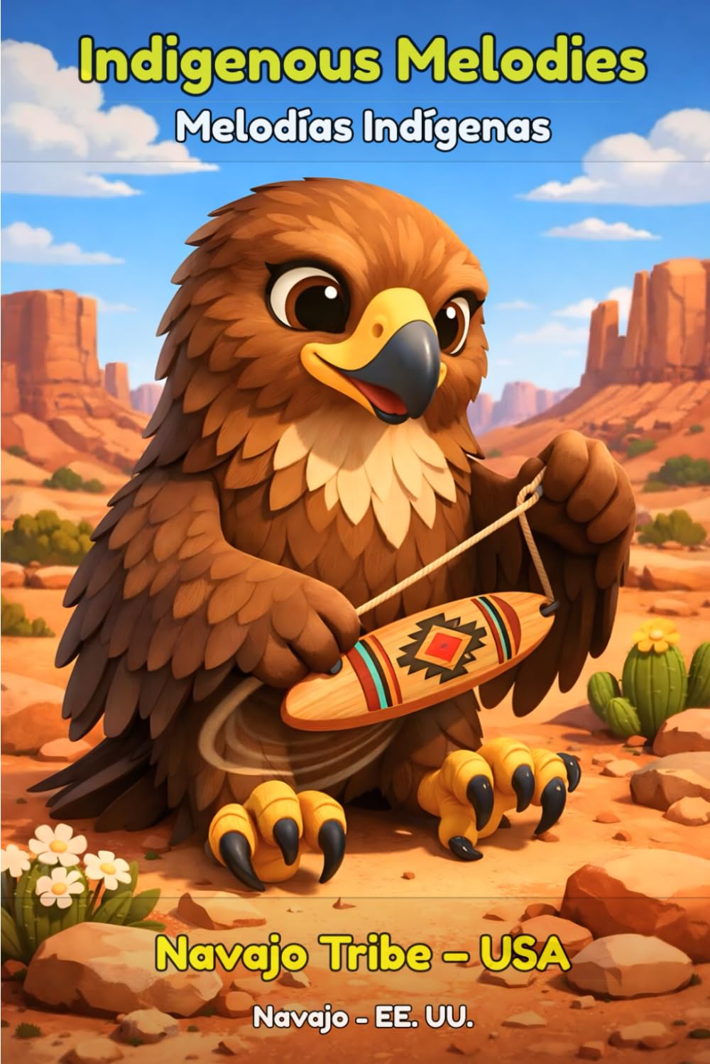 Indigenous Melodies — Navajo Tribe: A Native–Inspired Coloring Book for Children