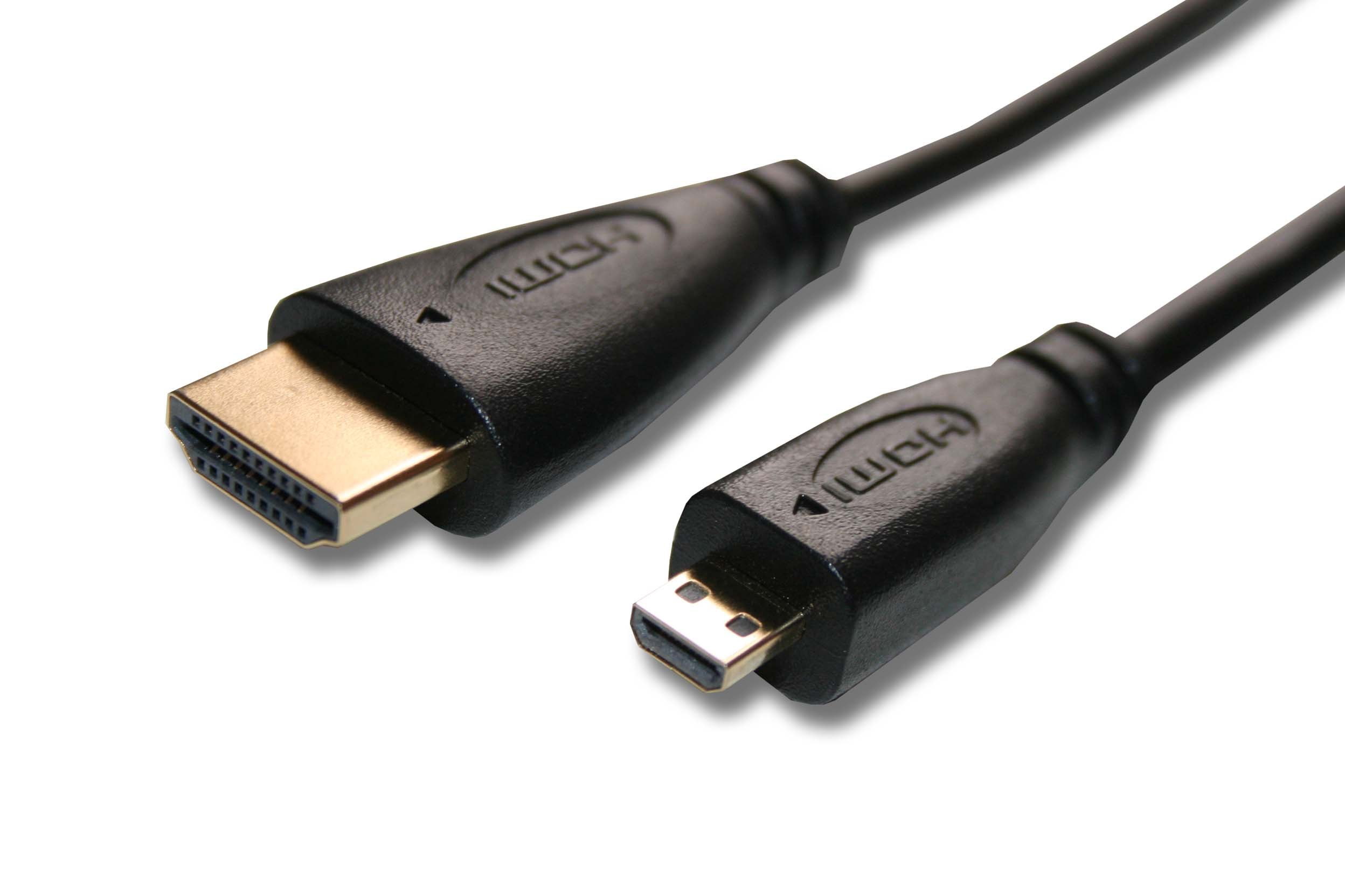 Vhbw Cavo Da Micro HDMI A HDMI 1.4 Per Tablet, Smartphone, Fotocamera - Da 5m - Foto 3