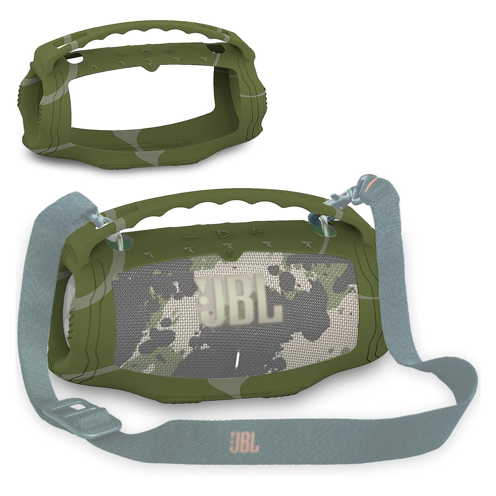 Silikon Case Cover Griff für JBL Xtreme 4 Portable Lautsprecher, weiche Schutzhülle für JBL Xtreme 4 Portable Lautsprecher Zubehör (nur Fall)