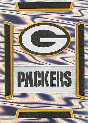 2019 NFL Football Panini Album Sticker #383 Green Bay Packers Logo Green Bay Packers Foil (2 inches Wide X 2 1/4 Inch Tall Individual Album Sticker)