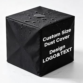 Custom Size Furniture Dust Cover with Personalized Logo or Text, Waterproof Protective Covers for Industrial Equipment, Patio & Outdoor Furniture, Home Appliances