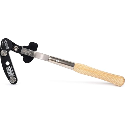 DeckWise Hardwood Wrench Deck Board Straightening Tool for Hardwood, Thermal Wood, PVC, Pressure Treated, and Composite Decking (1 tool)