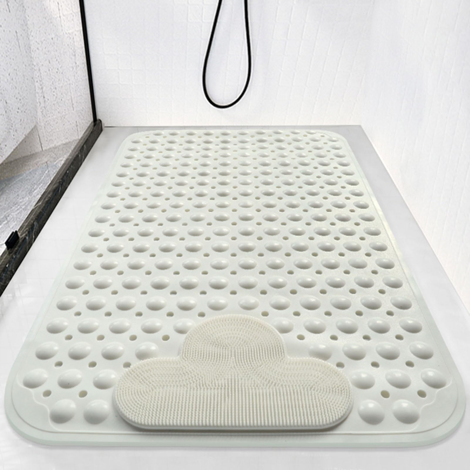 Badewannenmatte rutschfest, Extra Lang Antirutschmatte Badewanne, Duschmatte rutschfest, rutschfeste Badematte, Antirutschmatte Dusche, rutschfesten Badematten, Duschmatte 90 x 60 cm