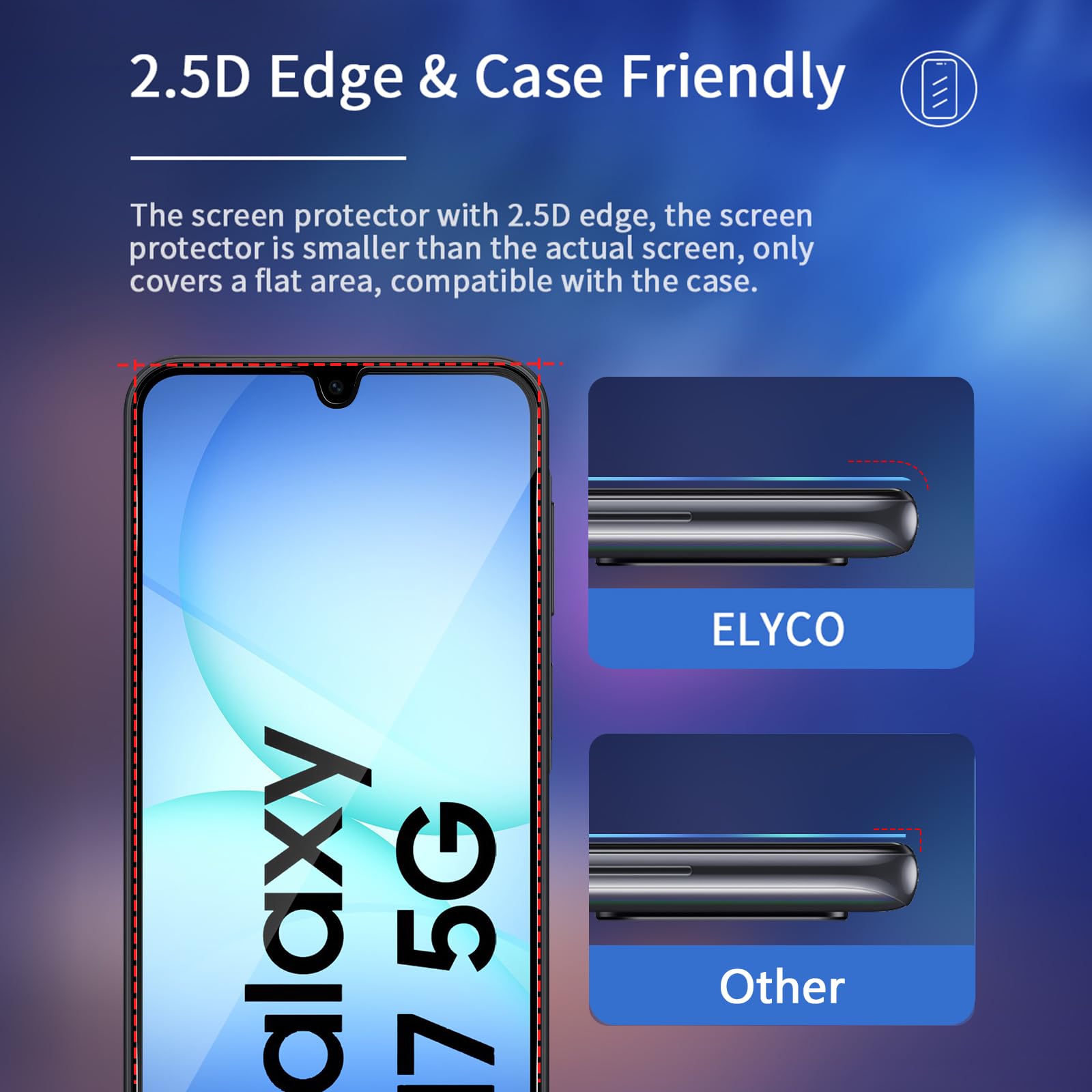 Privacy Vetro Temperato Compatibile con Samsung Galaxy A16/A17 4G/5G, 2 Pezzi Anti-Spy Pellicola Protettiva, 9H Durezza Ultra Resistente, Protezione Privacy Schermo Pellicola, Anti-Graffio