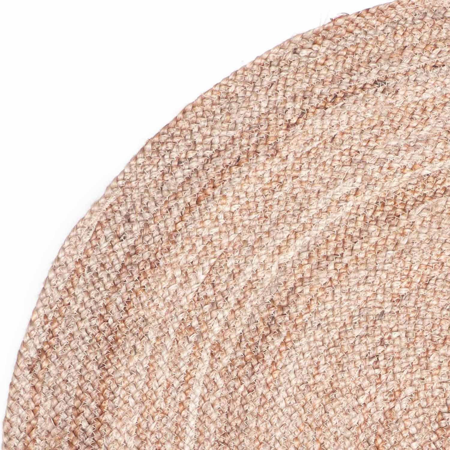 Tapis Rond en Jute tressé Abril 90 cm