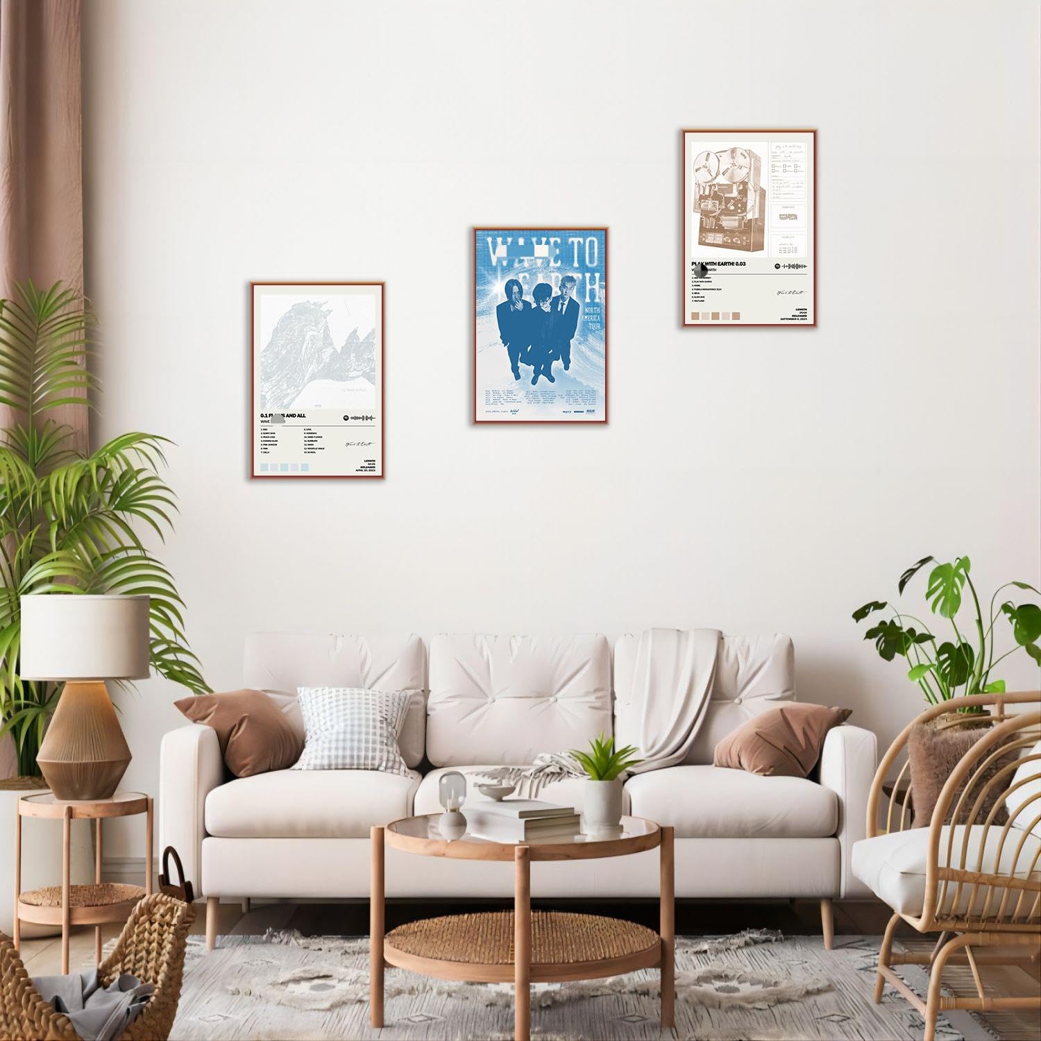 Amazon.com: VUIPAJQC Wave Poster To Earth Album Cover Limited