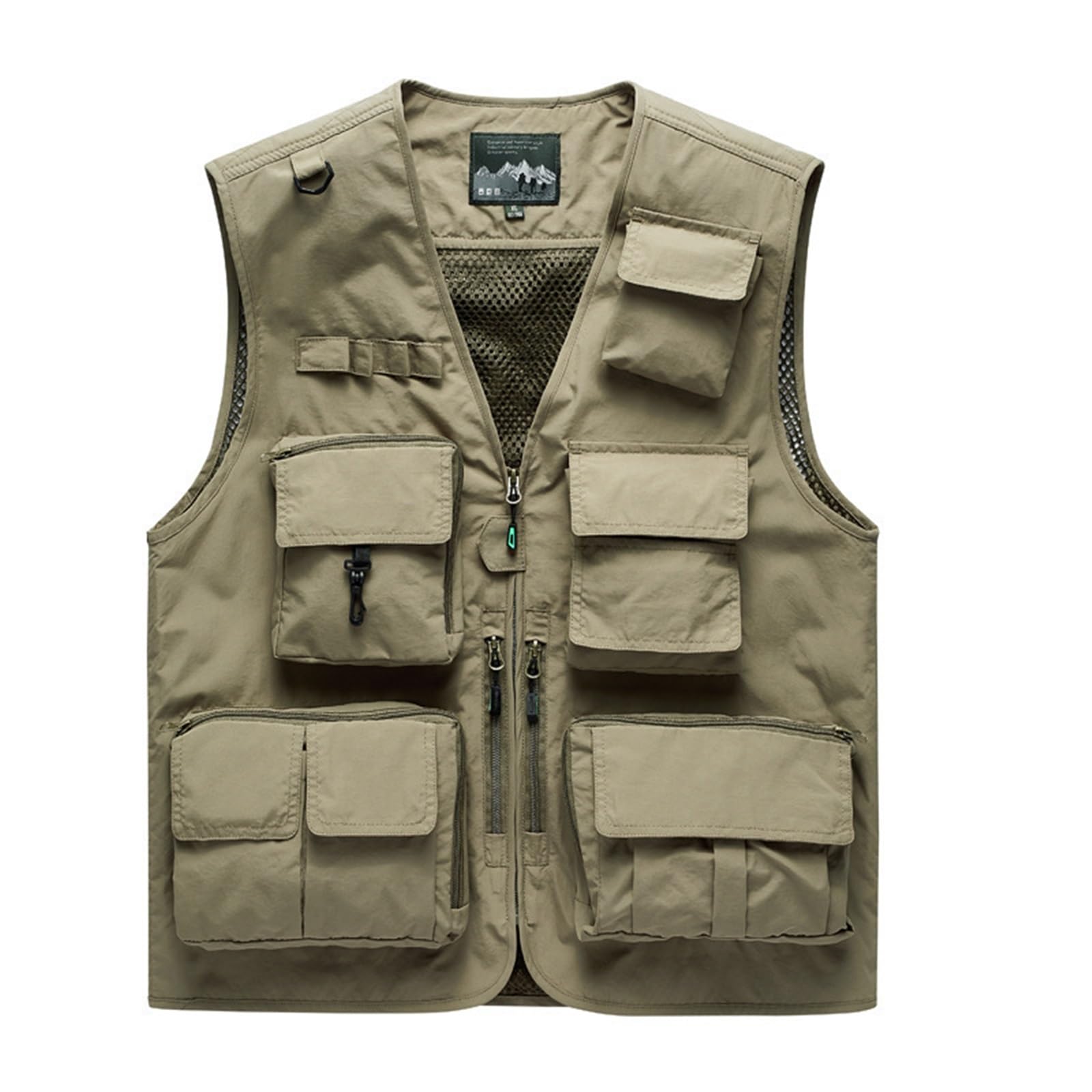 Gilet Da Pesca Multitasche In Rete Uomo Estivo