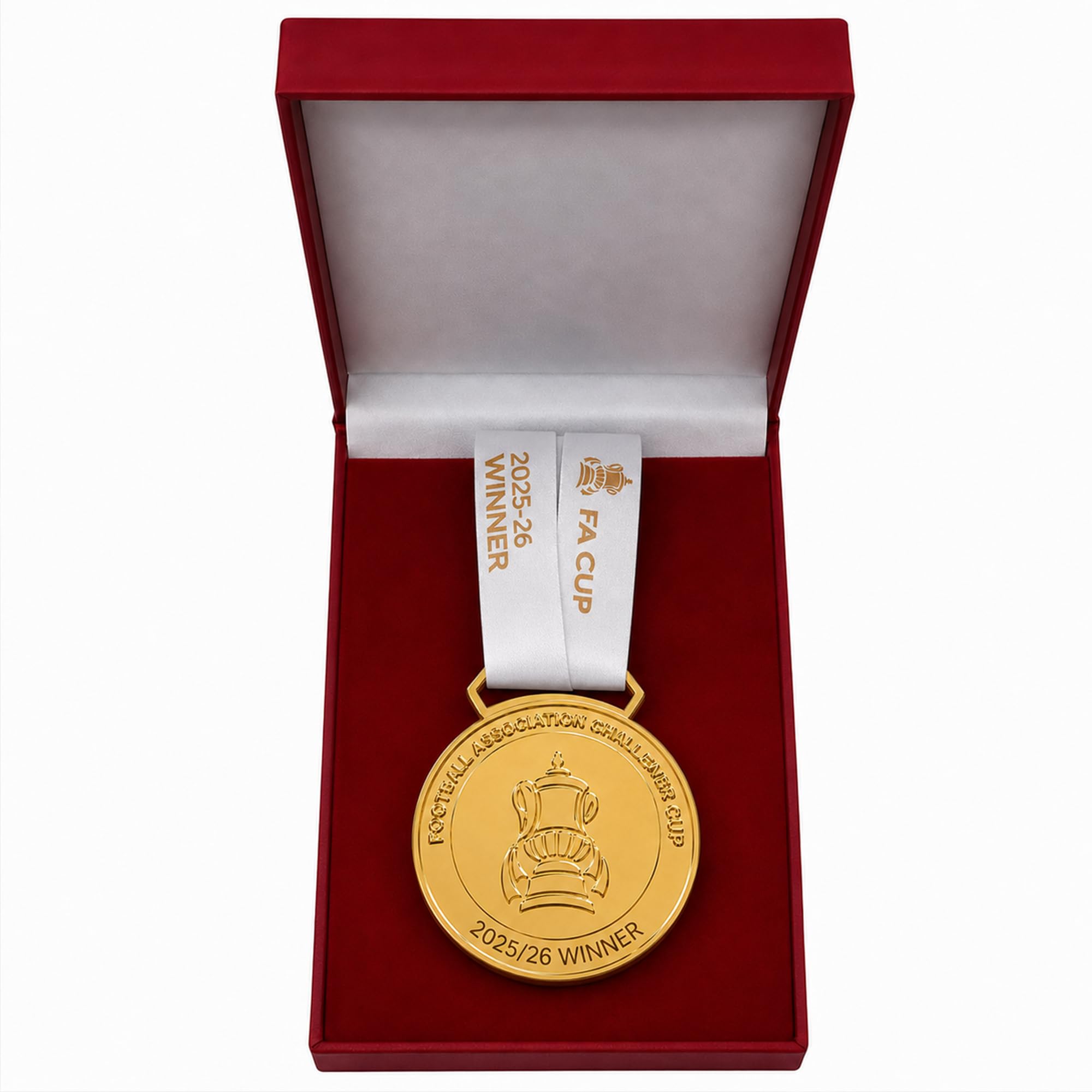 YYDSTES 2026 Fa Cup Champions Medal Replica,Football League Memorabilia