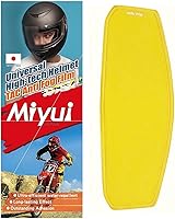 Vista 9 de Shield Protector Universal para Casco de Motocicleta Película Anti-Vaho, Inserto de Lente de Visera Polarizada Gris Resistente a la Niebla 3.83" x