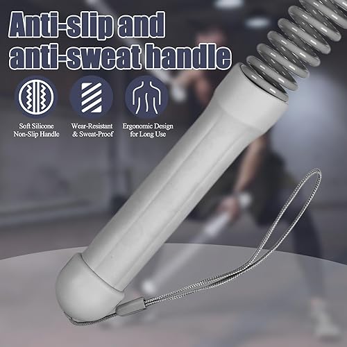 Miniatura 6 de Cuerda de batalla sin cuerda con peso de segunda generación para gimnasio en casa, cuerda de entrenamiento inalámbrica silenciosa, equipo de fitness