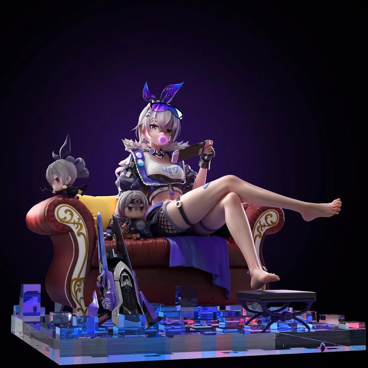 崩壊スターレイル 銀狼 ハキミ フィギュア ガレージキット 塗装済み完成品 Amazon | 銀狼 ぎんろう フィギュア 1/6スケール 塗装済み完成品