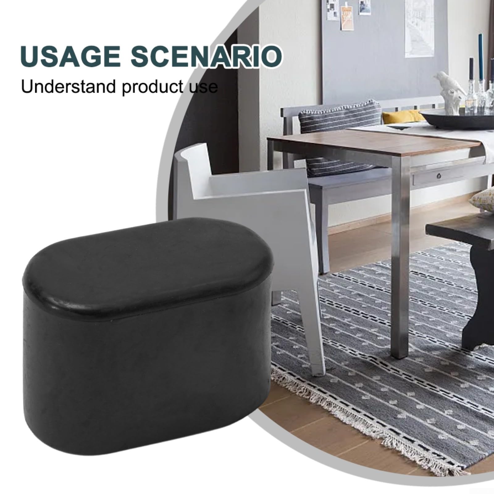 Lot De 10 Pieds En Caoutchouc Antidérapants Pour Claviers