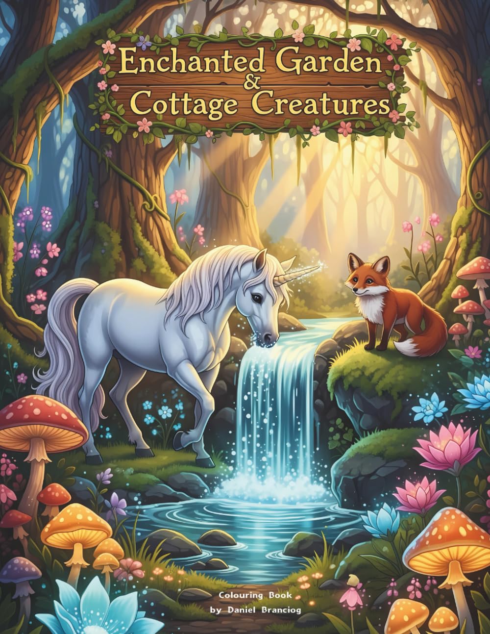 Enchanted Garden & Cottage Creatures: Colouring Book