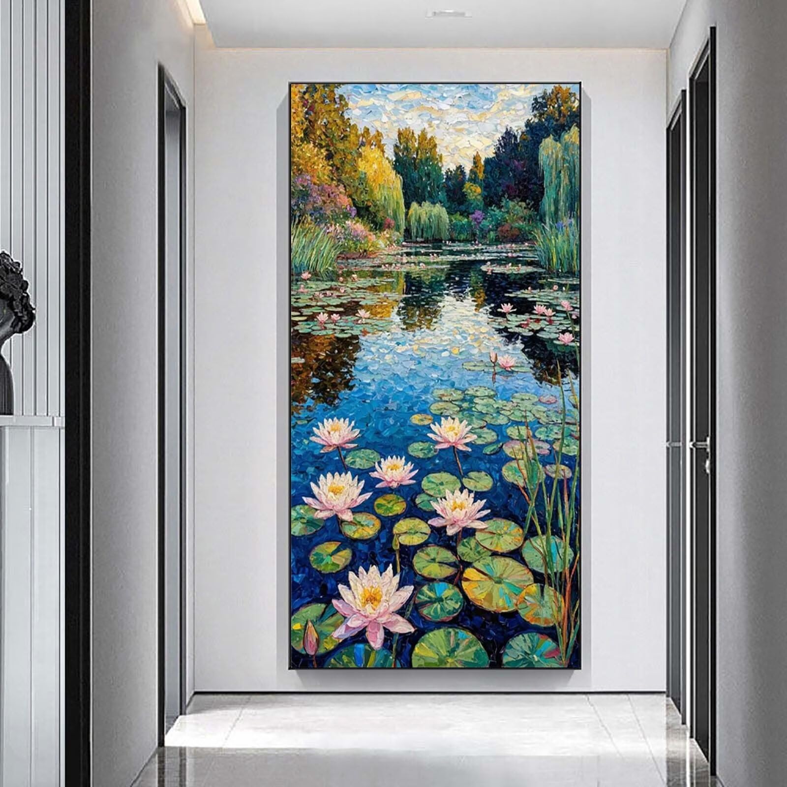 Diament Malowanie Monet, DIY Diamentowe Malowanie Dorośli 60x120cm N5w-826