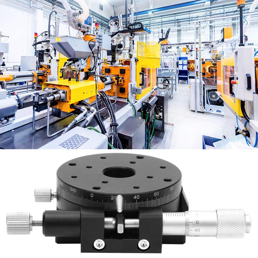 Plateforme Découpe Linéaire Manuelle 60mm - Précision 0.03mm Pour Usinage & Positionnement