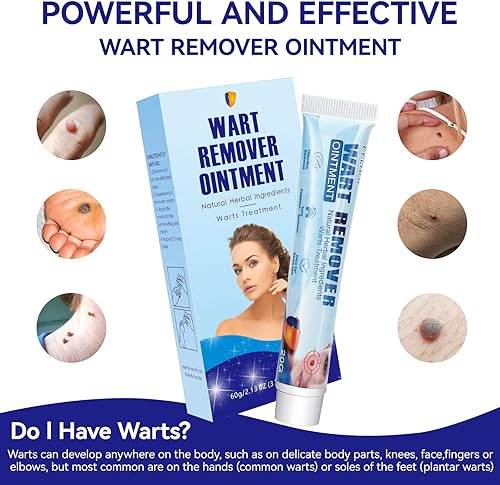 Miniatura 3 de Crema eliminadora de verrugas genitales, ungüento de verrugas de acción rápida con máxima resistencia para uso doméstico, seguro y eficaz (3 tubos-04