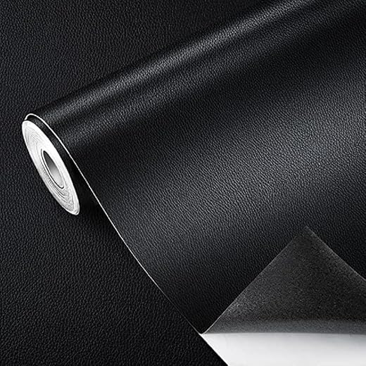 Black Self-Adhesive Leather Repair Patch 60cm