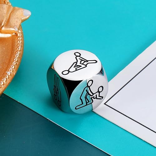 Miniatura 6 de Dados sexuales para hombres y mujeres, regalos de Navidad de San Valentín para novio, esposo, regalos de elefante blanco, intercambio de regalos de