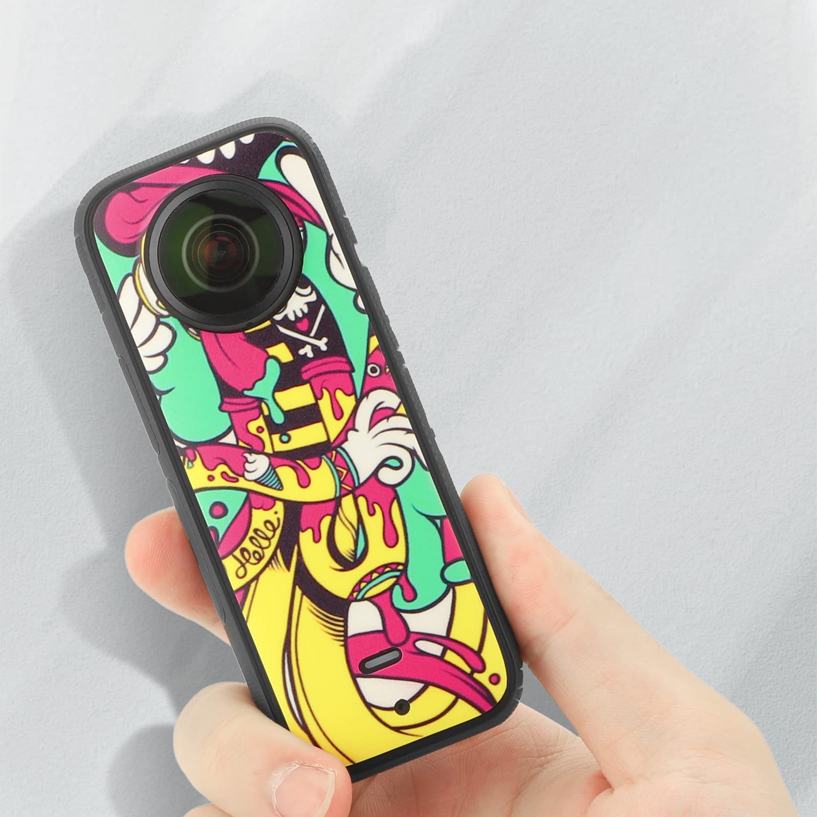Amazon | Kiowon Insta360 X3 専用 スキン シール PVC製 ステッカー 