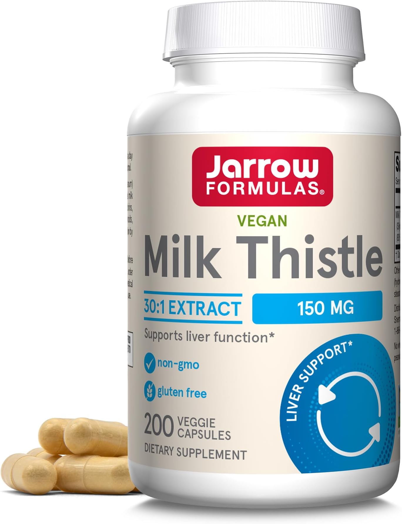 Jarrow Formulas Milk Thistle 150 mg With 301 Standardized Silymarin Extract