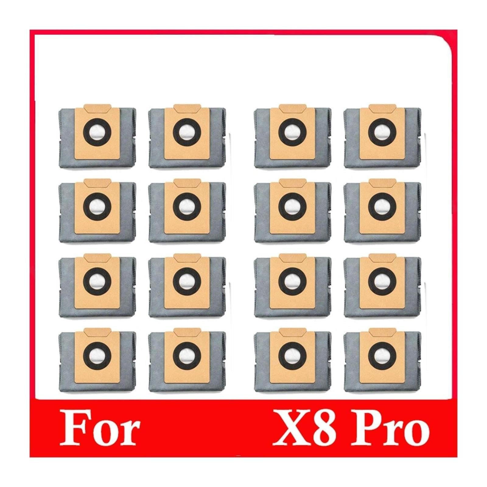 Bolsas For Polvo For Aspiradora Robot, Compatibles Con Eufy X8 Pro