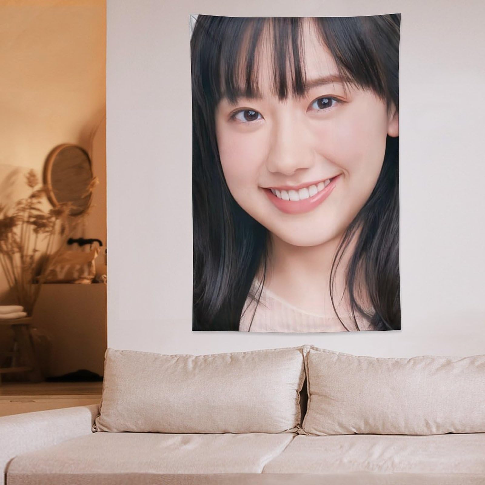 Amazon.co.jp: 芦田愛菜タペストリー 人気写真壁掛け インテリア
