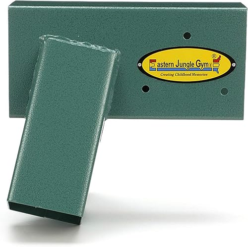Miniatura 36 de Eastern Jungle Gym Fácil 1-2-3 Soportes A-Frame 2 para juego de swing con todos los hardware de montaje, verde