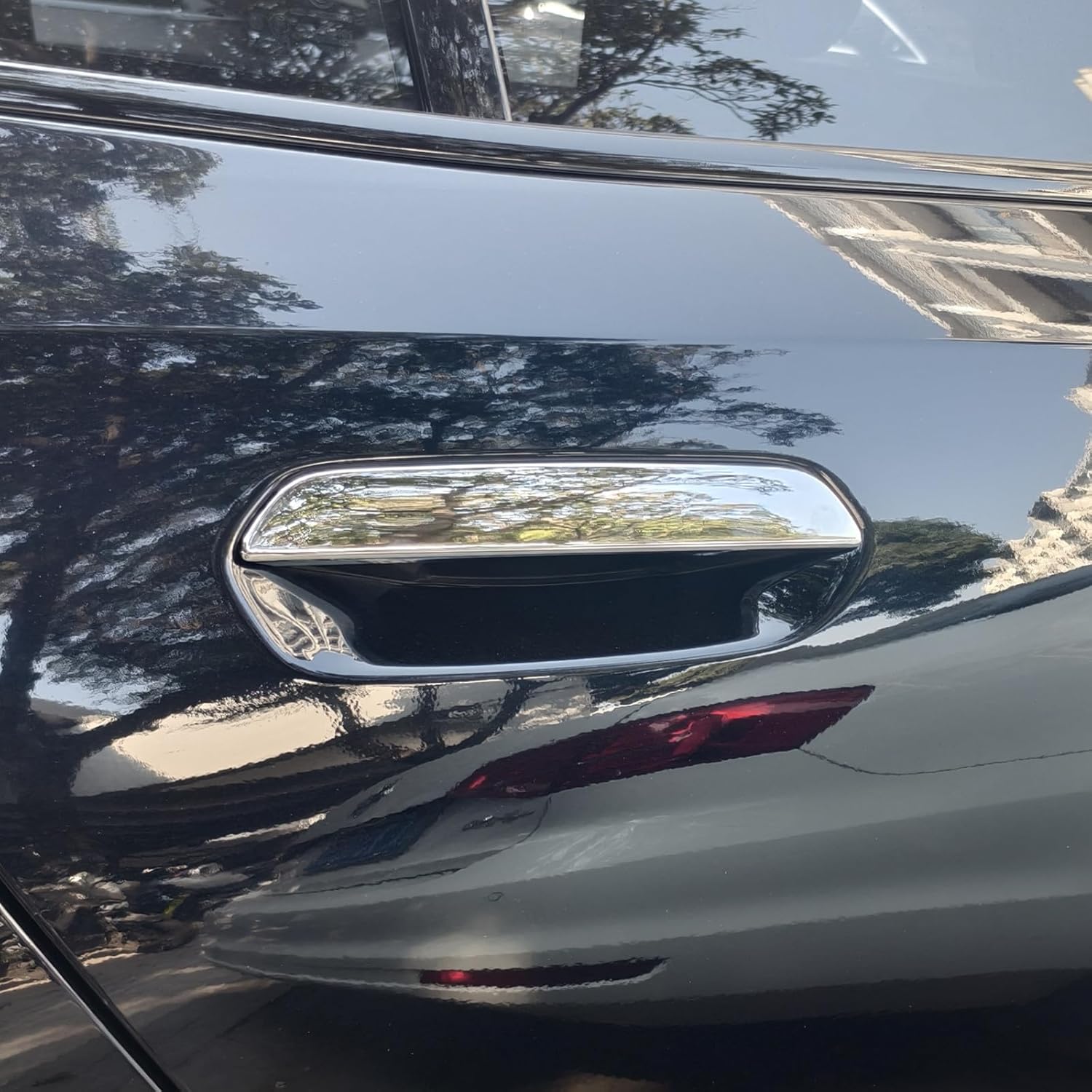 ZiWen Sport Style Door Handle Cover Trim for BMW X1 iX1 X2 U10 U11 X3 G45 4 5 Series G60 i4 i5 2024 2025 2026 (Gloss Black)