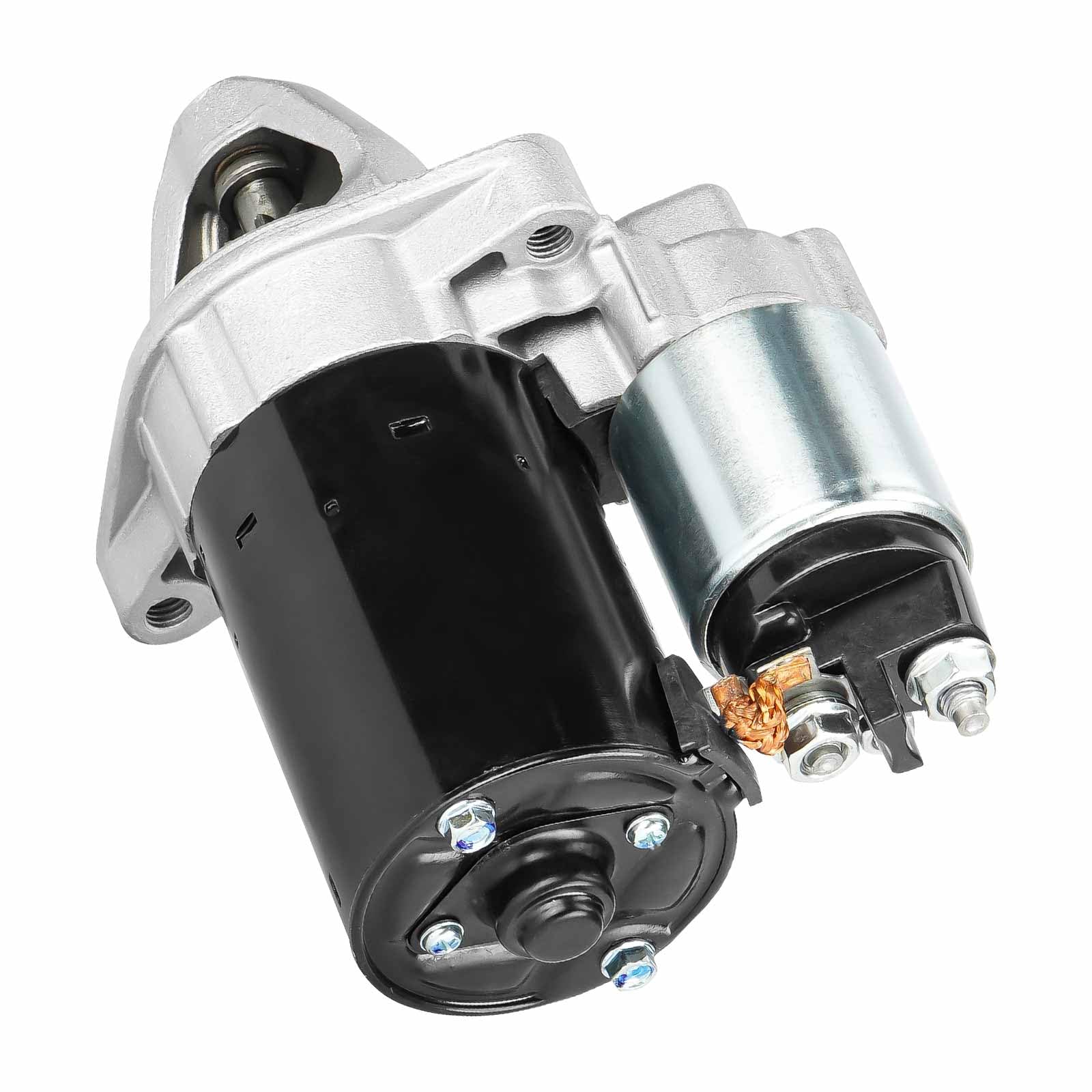 Starter 1.8L 1.8 Fit for Mercedes Benz C230 2003 2004 2005 1.8L, for C250 2012 2013 2014 2015 1.8L, for SLK250 2012 2013 2014 1.8L, 410-24201 0-001-