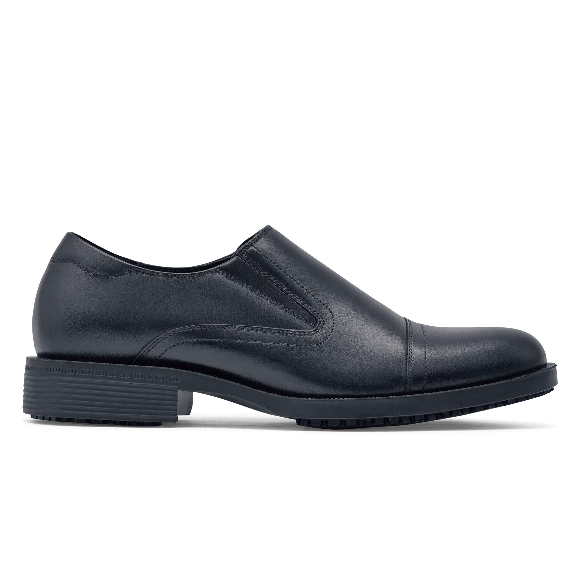 Shoes for Crews Schuhe Statesman – Bequeme Lederschuhe, gepolsterte Einlegesohlen, Rutschhemmende Laufsohle, klassischer Stil für Büro - für Herren