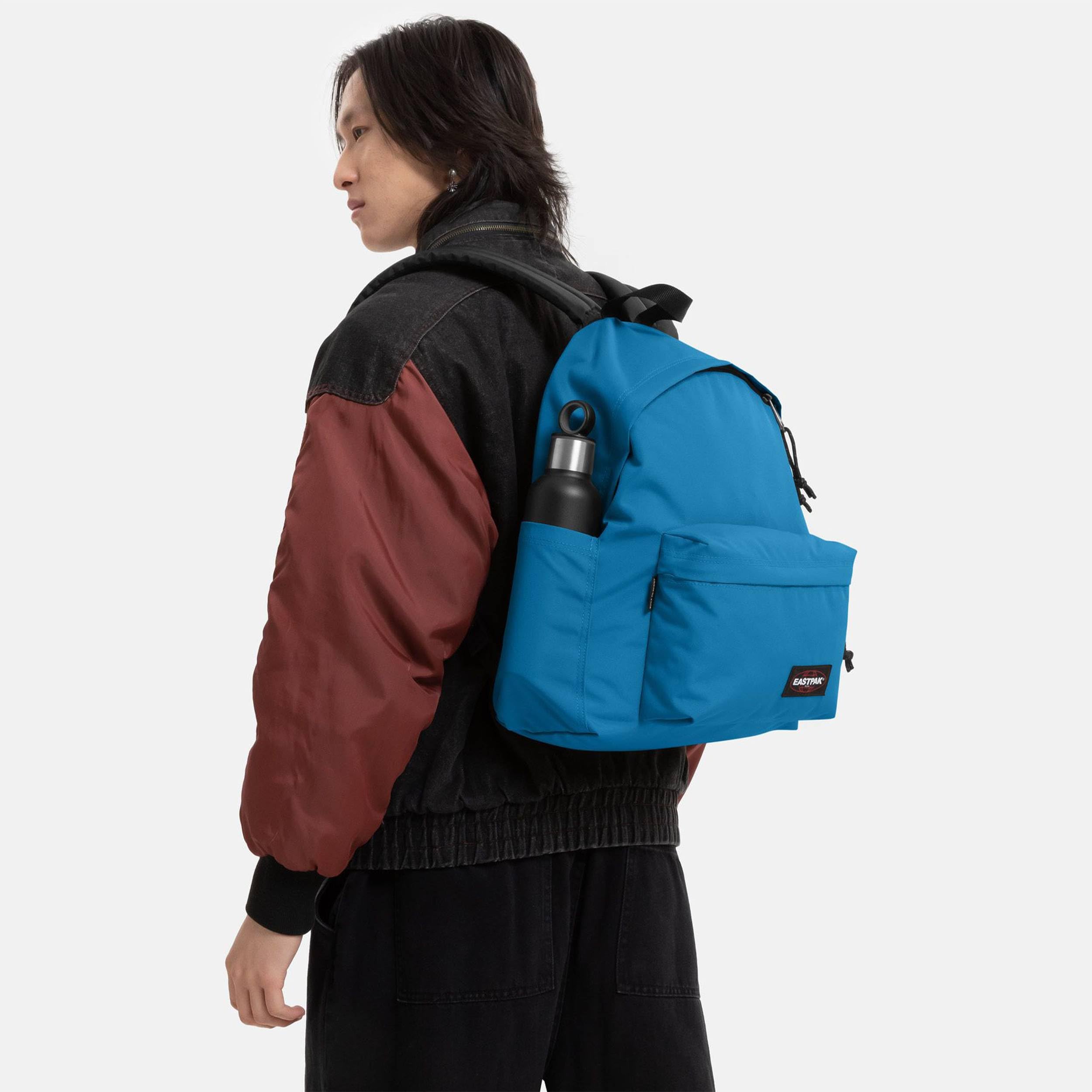 EASTPAK Zaino Modello Day Pak'r Colore Voltaic Blue con Zip Aggiuntiva e Porta Laptop 13.3