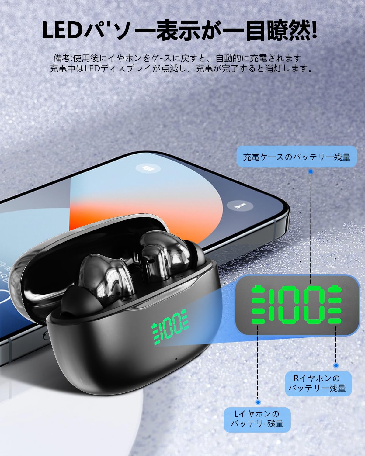 イヤホン Bluetooth ワイヤレスイヤホン AIスマートENC通話IPX Amazon.co.jp: イヤホン Bluetooth ワイヤレスイヤホン AIスマートENC