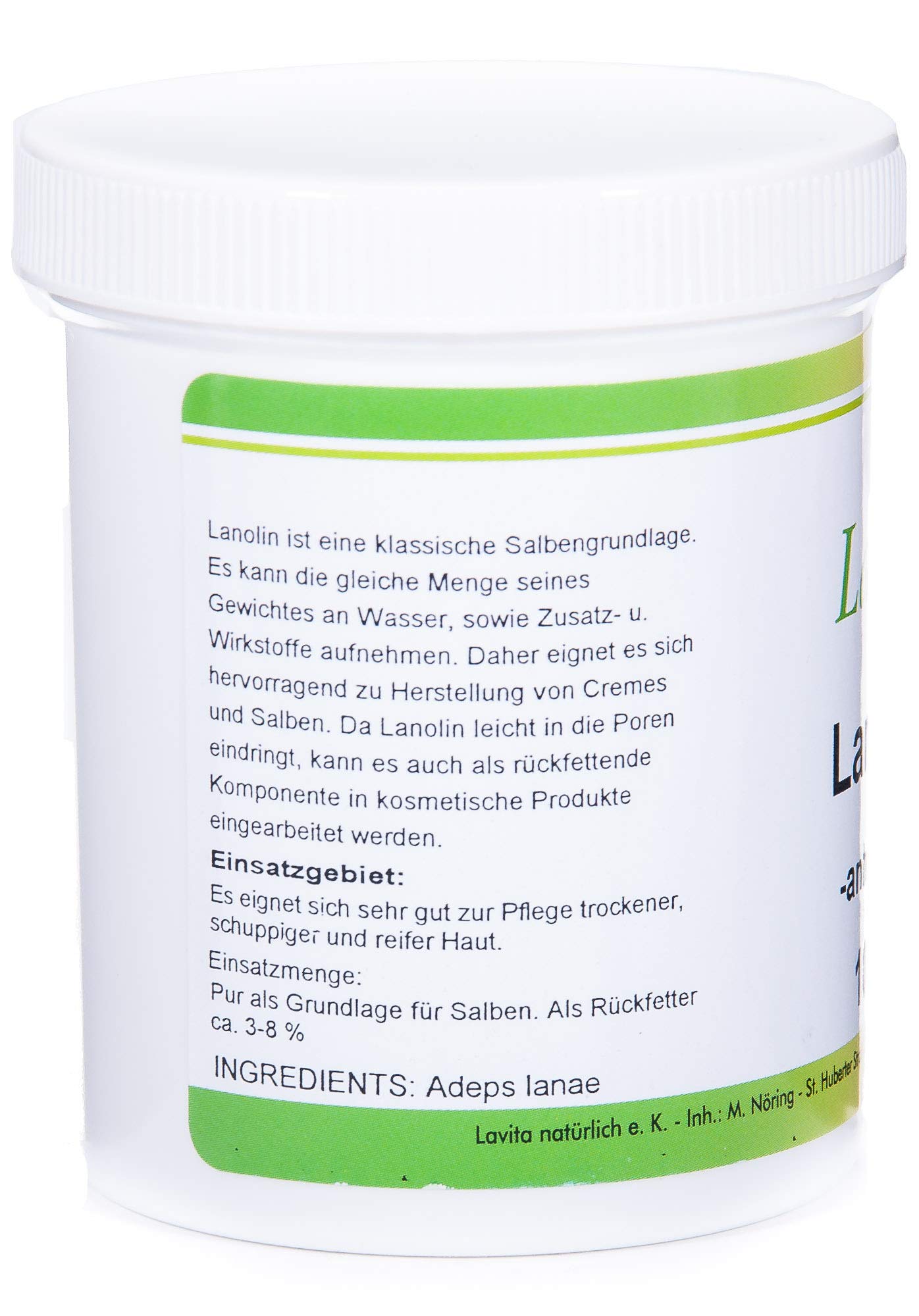 Lavita Lanolin anhydrat 100gr, 100 g (1er Pack) - Image 3