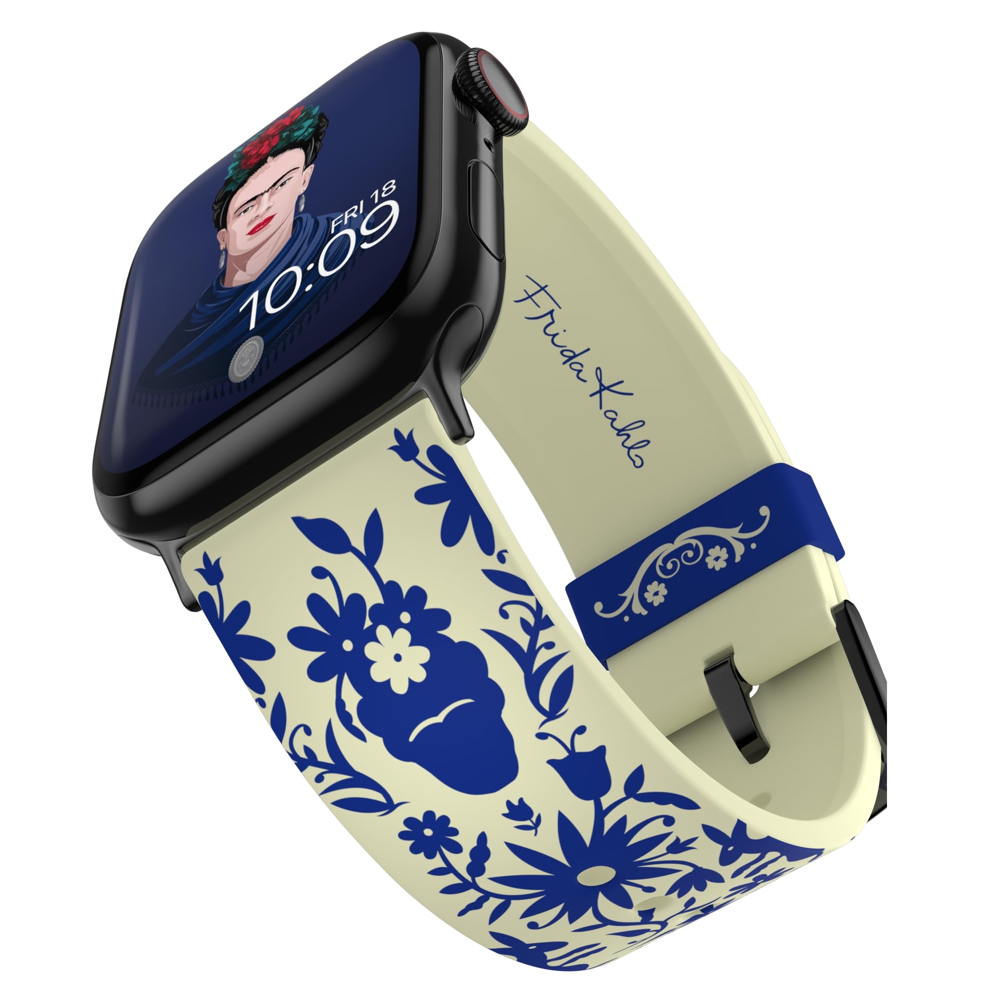 Frida Kahlo Officially Licensed Apple Watch Band - Talavera Tradition - Compatible with Every Size & Series of Apple Watch (watch not included)
