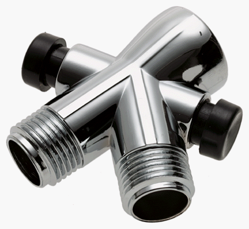 Keeney Pp825-7 Plumb Pak Shower Arm Diverter And Adapter, Polished Chrome Finish #TOP29