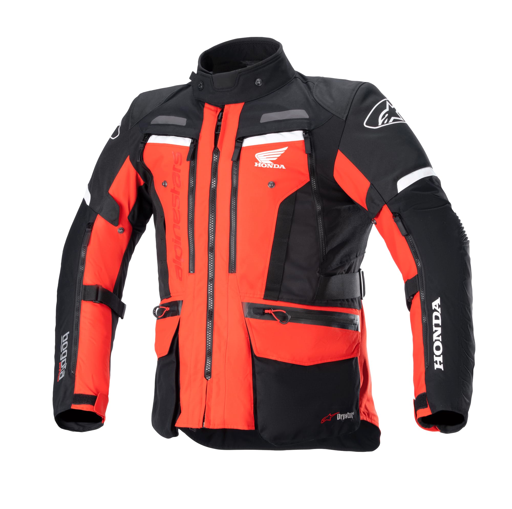 Alpinestars Unisex Red/Black Honda Bogota' Pro Drystar® Jacket Bright