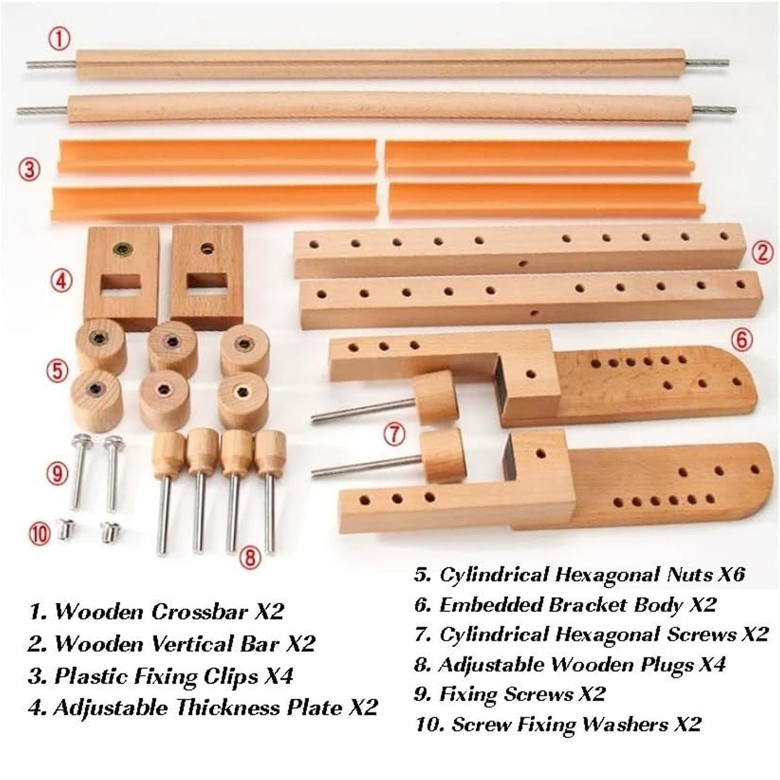 Bastidores de Bordado Suministros para Costura, Labores y Manualidades con | Marco para acolchado en madera Regalo Cumpleaños y Práctico Esposa, Abuela, Principiante, Experto