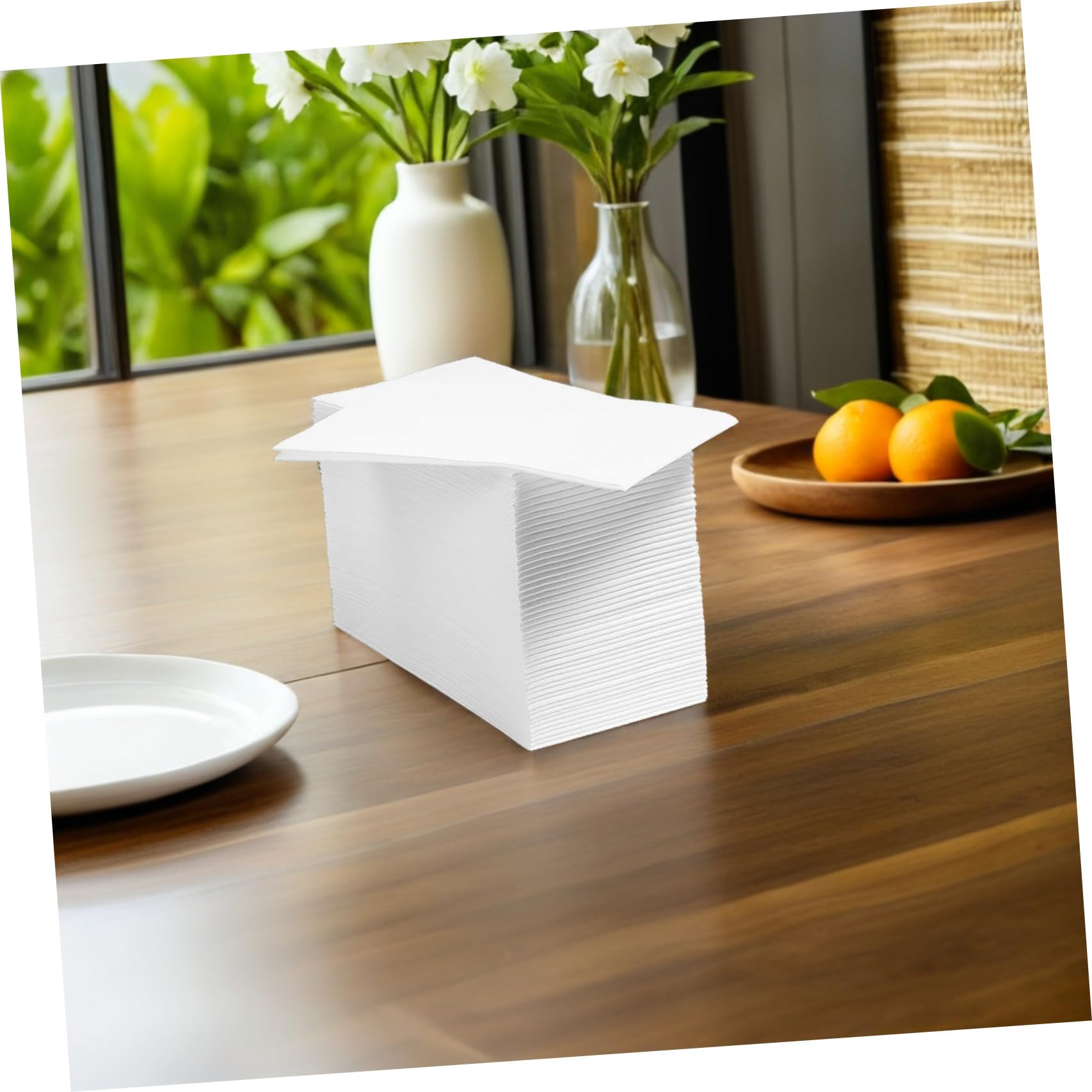 100 Piezas Servilletas Unidades Gruesas y Decorativas para Bodas y Fiestas Toallas Desechables para Invitados para Cenas y Baños