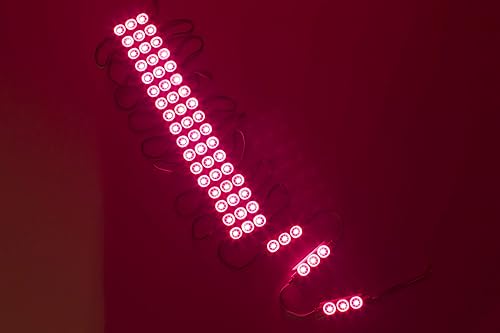 Miniatura 4 de módulo ligero rosado caliente magenta 5630 del escaparate de los 40ft LED con la alimentación de CA de la UL 12v