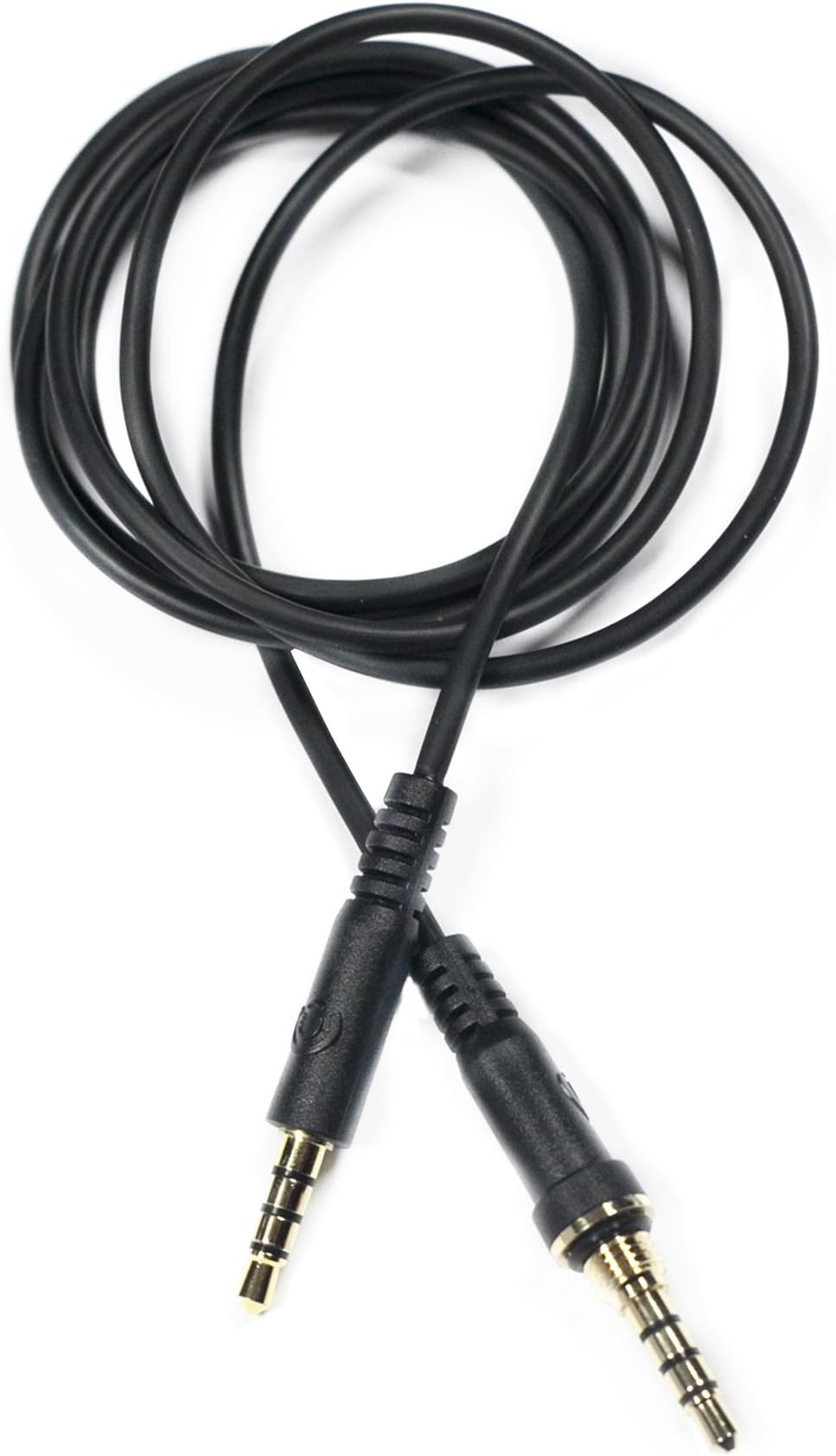 ConnectOne Auxiliary Cable for LifeProof Cases Compatible with iPhone 4, 4S, 5, 5S, iPhone 6 & iPhone 6 plus - Male to Male Data Cable - Black