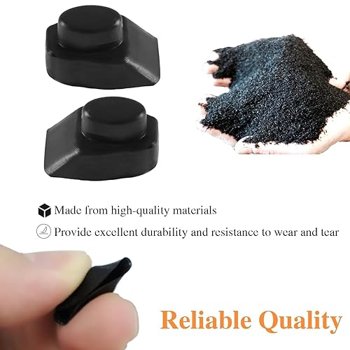 Miniatura 2 de Par de tapas de botón de interruptor de manija de puerta con opción sin llave compatible con Mazda 6 Speed 6 CX-7 RX-8 CX-9 MX-5, repuesto #