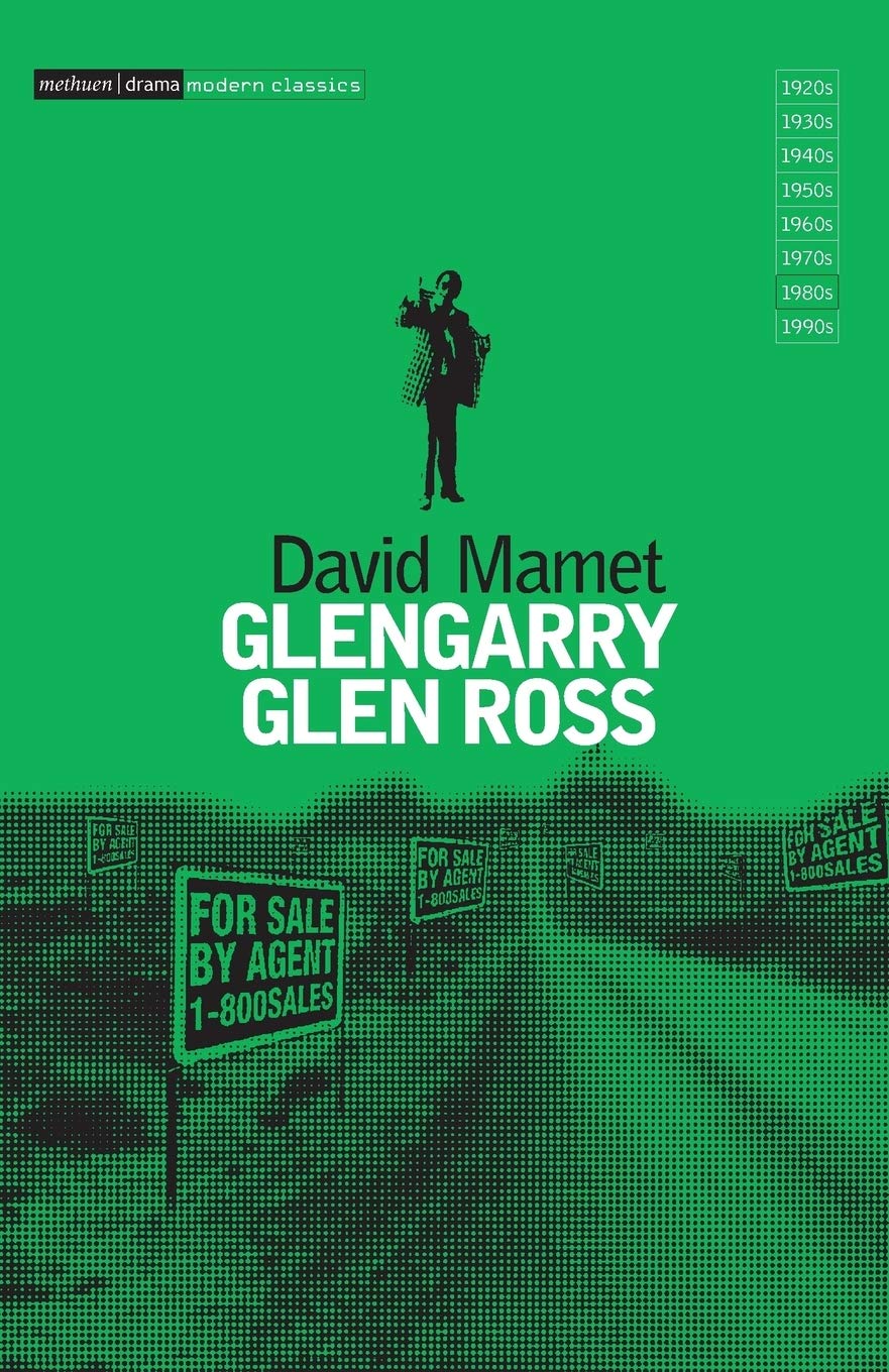 Glengarry Glen Ross by David Mamet (1984, Trade Paperback)