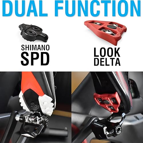 Miniatura 2 de MARQUE Duo - Pedales de bicicleta de interior para pelotón y ciclismo de interior 916 hilos + funda de asiento acolchada suave para ciclismo de