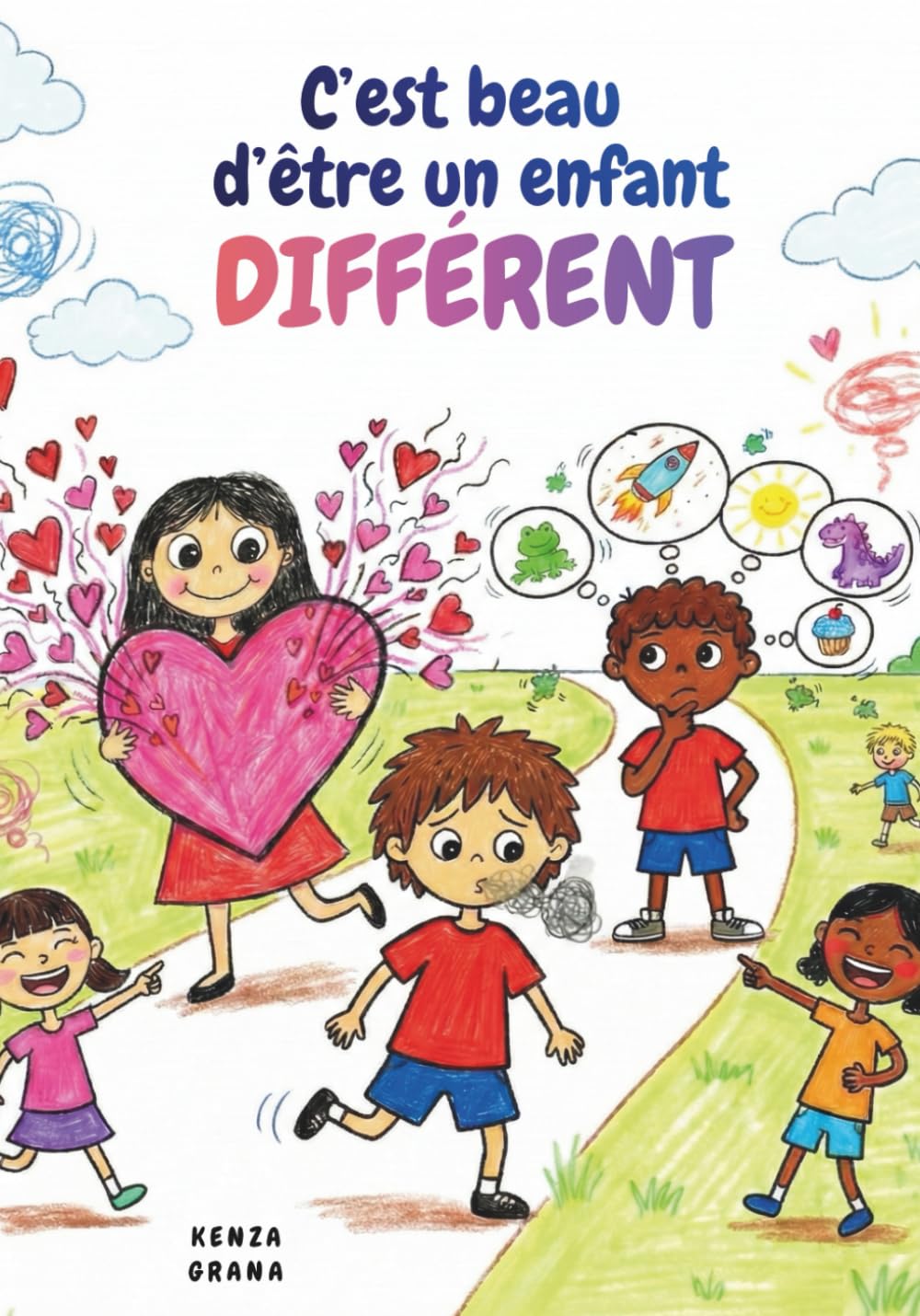 C'est beau d'être un enfant différent.: Petites histoires inspirantes pour développer la confiance, l'estime de soi et l'inclusion des enfants ... Autisme, Dyslexie, Hypersensibilité, Zèbres)