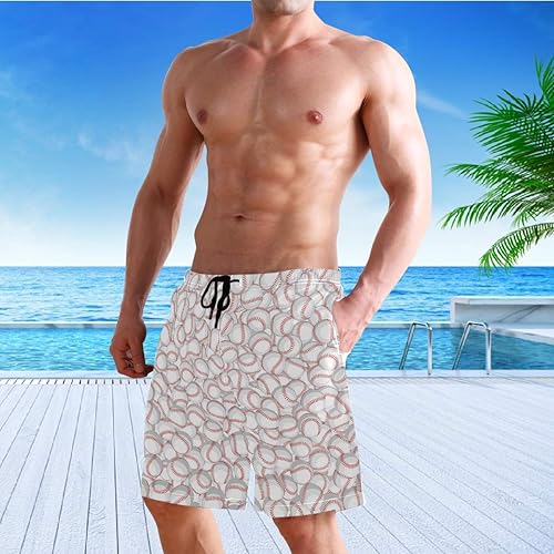 Miniatura 6 de visesunny Traje de baño para hombre con estilo de secado rápido, ropa de playa, pantalones cortos para natación, trajes de baño para fiestas