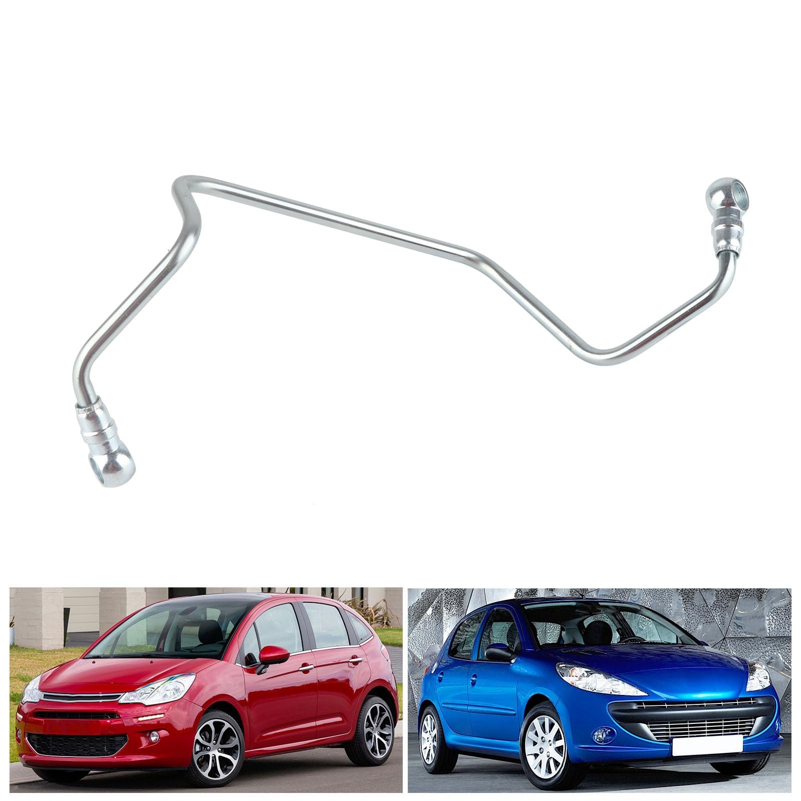 Tubo di alimentazione dell'olio turbo 9651785280 Tubo flessibile del tubo del carburante adatto per 206/207/307/308 407/1007
