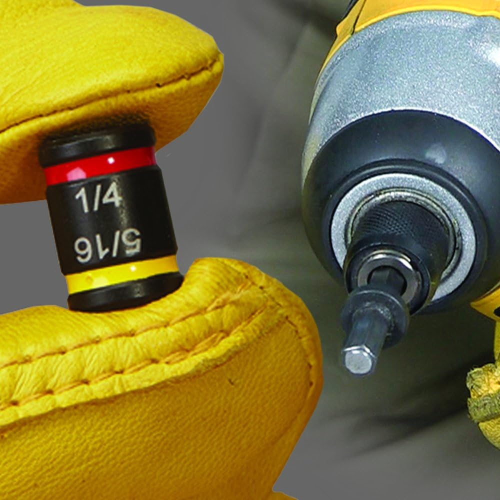 Malco MSHC 1/4 & 5/16 Reversible Hex Chuck Driver : Tools & Home Improvement