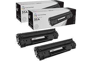 Premium-Quality LD Products Compatible Toner Cartridge Replacements for HP 35A