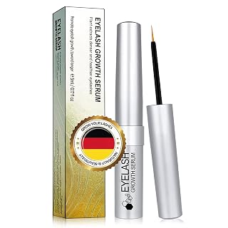 5ml Serum para Pestañas, SéRum Crece PestañAs, Suero Profesional de Crecimiento de Pestañas, Potente para el Alargamiento y Engrosamiento de Pestañas y Cejas, Hombres y Mujeres Adecuados - Amazon product rated Grade A