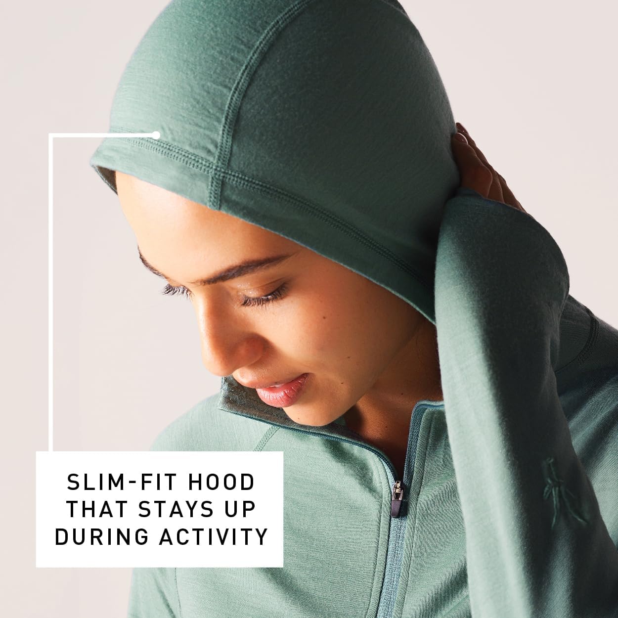 IBEX Merino Wool Women's Indie Hoodie | Insulated, Breathable & Odor-Reducing Pullover | Sweaters Ideal For Hiking - Image 4